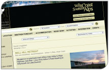 Each business/member can have several pages of general information and pictures per listing.  